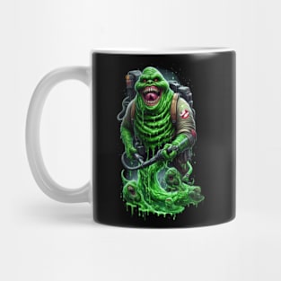 Get Slimed in Style: Embrace the Playful Chaos with Our Slimer Ghostbusters T-Shirt! Mug